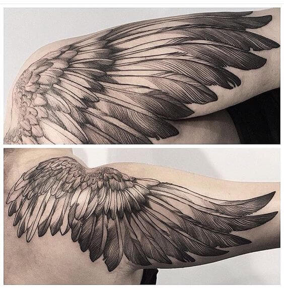 Wing Tattoos for Men - Ideas and Designs for Guys