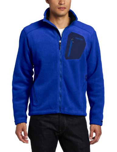 Marmot Men's Warmlight Fleece Jacket - Bright Navy, Large
