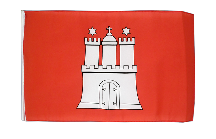 Petit drapeau Hambourg 30 x 45 cm M des Drapeaux Petit drapeau Hambourg 30 x 45 cm M des Drapeaux