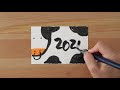 コンプリート！ 年賀状 イラスト 手書き 942225-年賀状 手書き イラスト 2020
