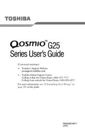 Download EPUB toshiba g25 manual Free Kindle Books PDF