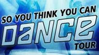 So You Think You Can Dance password for show tickets.
