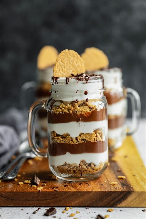 Modern plant based foods news: The Perfect Summer Dessert: Vegan S'mores Yogurt Parfait