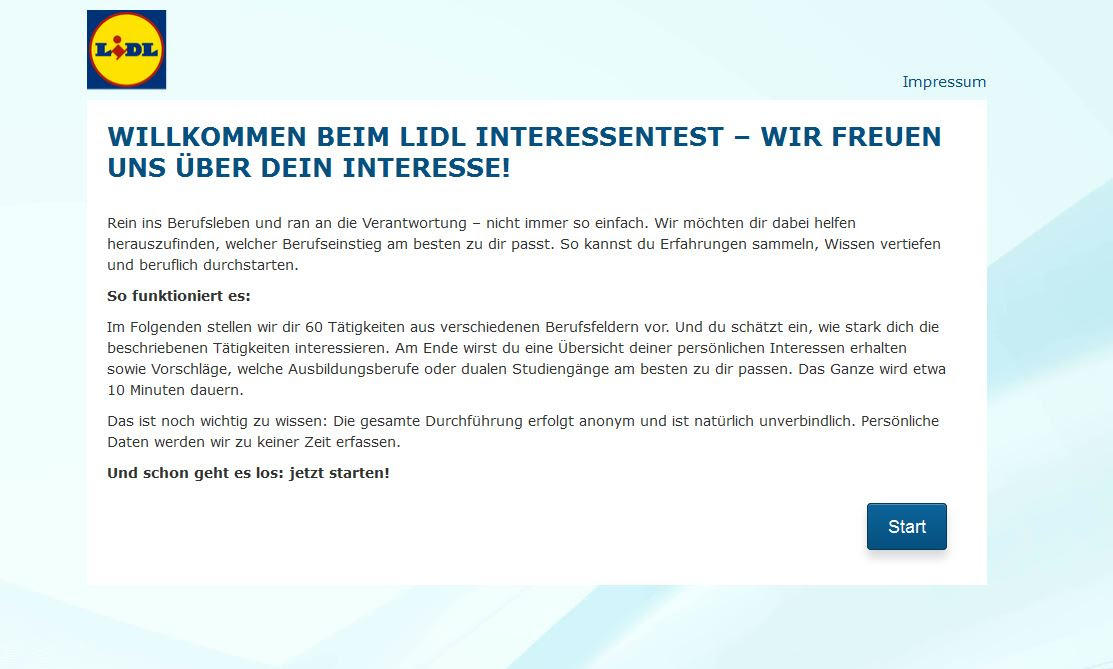 Lidl Online Bewerbung