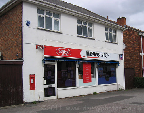 GR Wall Box on Western Road, Mickleover, Derby