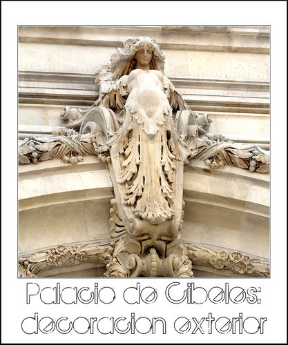 palacio de cibeles: decoración exterior