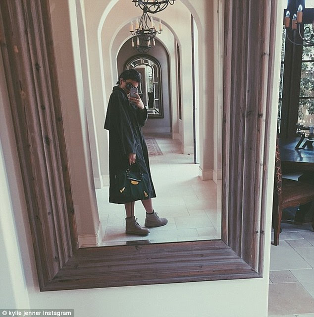 'Until next year': Kylie left Coachella festival earlier that day in order to make it back for the pool party