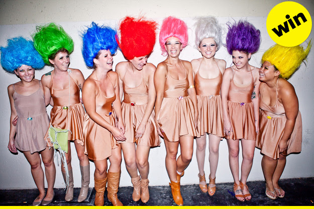 It doesn’t matter if you and your friends are 5 or 55 — you can rock these costumes.