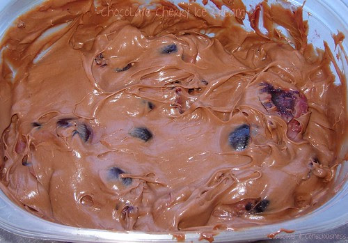 Chocolate Cherry Ice Cream 1