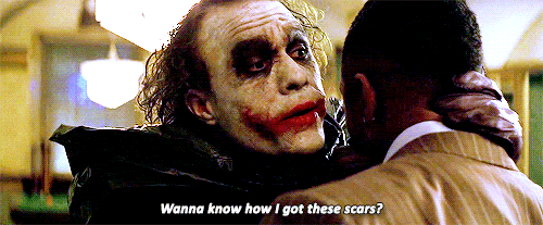 my gif the joker heath ledger the dark knight harrleyquinzel •