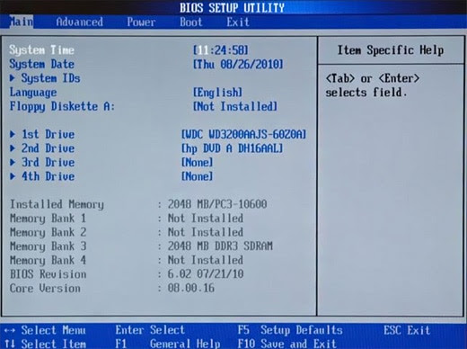 HP and Compaq Desktop PCs - BIOS Settings for the Alvorix ...