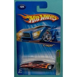 Mattel Hot Wheels 2005 Treasure Hunt 1:64 Scale Purple Flamed Passion 1/12 Die Cast Car #121