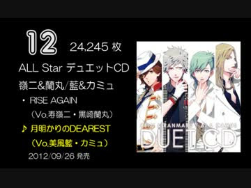 うたの プリンスさまっ シングル売上ランキング 27 11位 13年8月 ニコニコ動画