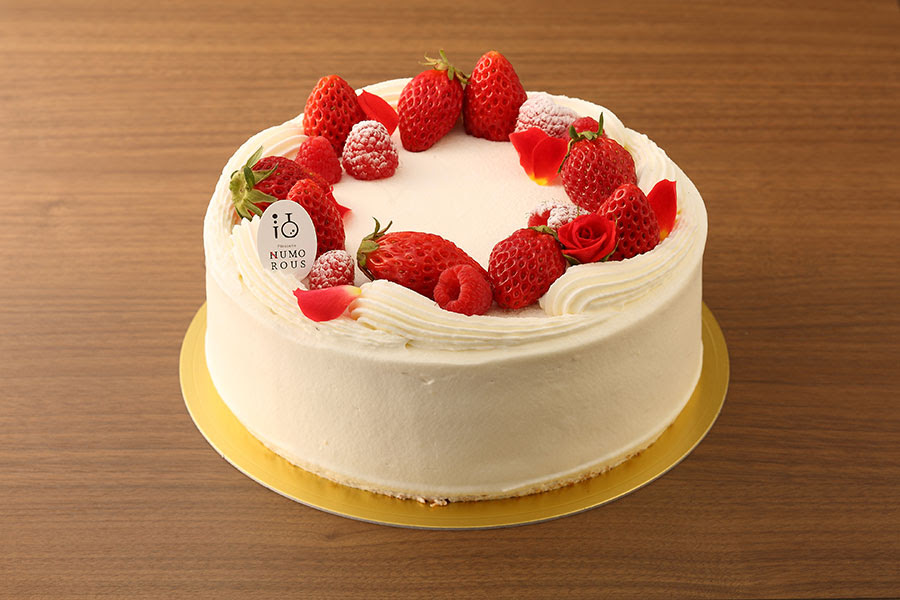 ショートケーキホール4号 長野県松本市にあるケーキ屋patisserie Numorous ニューモラス