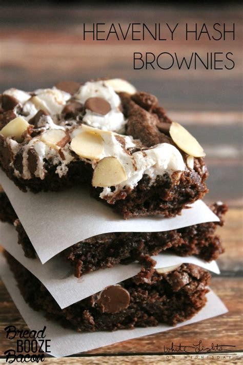 heavenly hash brownies bread booze bacon