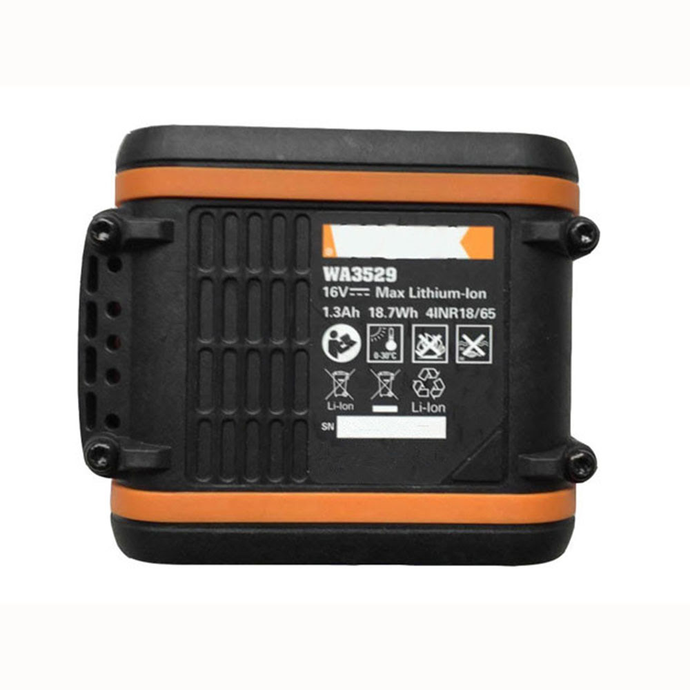 1.3Ah/18.7wh 16V WA3529 Batterie
