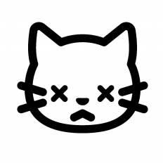 ベストコレクション イラスト 猫 シルエット 顔 美しい芸術