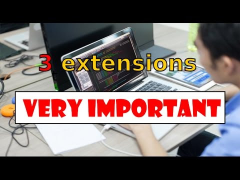 3 إضافات مهمة في جوجل كروم للمبرمج  والمصمم 