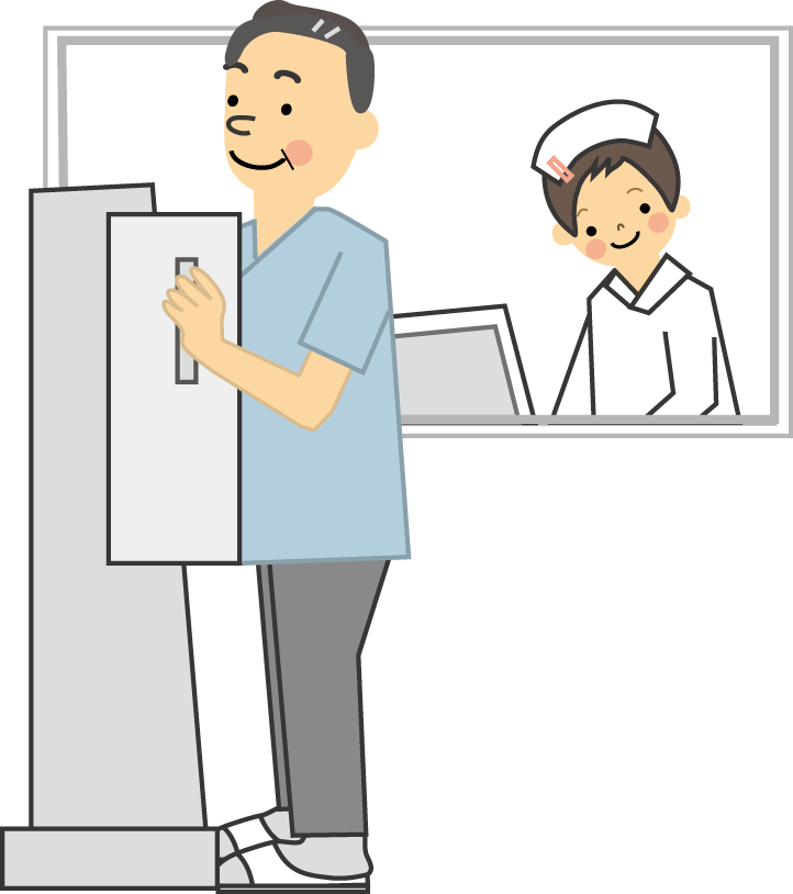 医療 測定 検査 無料イラスト