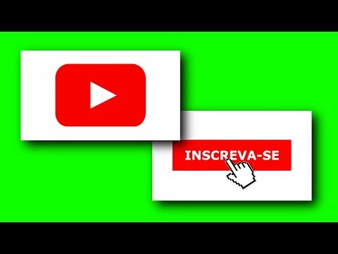 Transição Chroma Key [PACK] Transições de Vídeo com Inscreva-se Green Screen