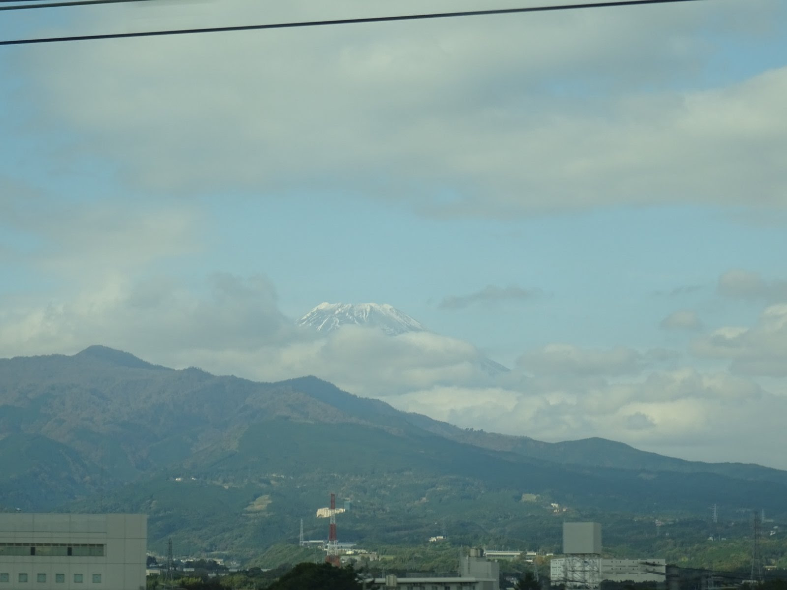 富士山 新幹線からの眺め 小金井のジャッカル