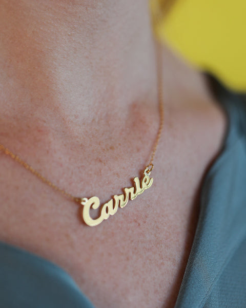 The Stella Name Necklace Stellaandjules Com