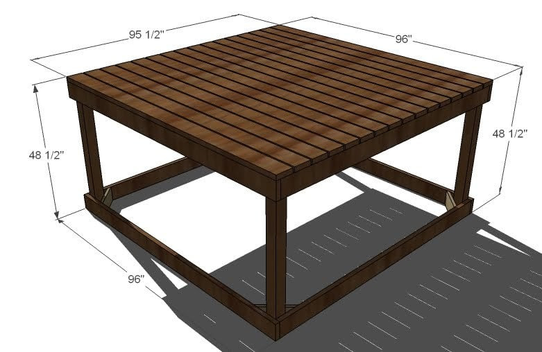 Ana White | Playhouse Deck - DIY Projects