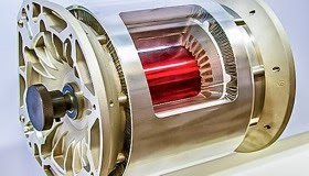 TESLA 4 Pole 3 Phase AC Motor
