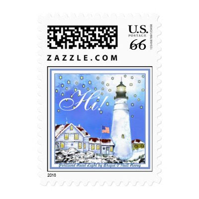 'Portland Head Light' Postage
