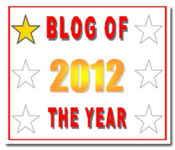 2012 Blog of the Year Award