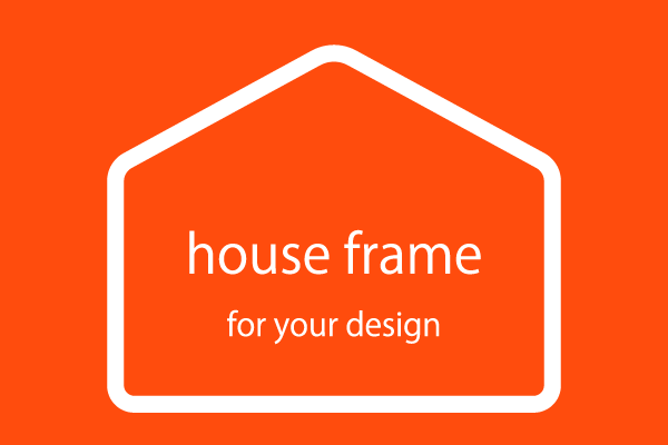 家フレーム枠 街 建物系イラスト専門サイト Town Illust