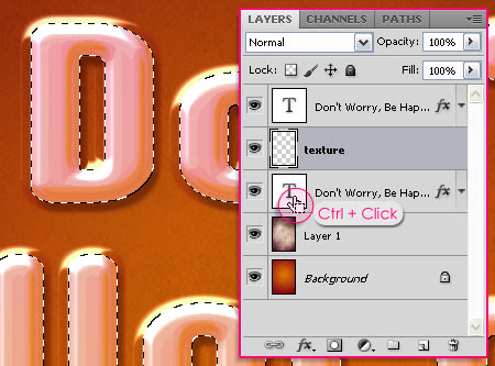 Glossy Encapsulated Text Effect step 4