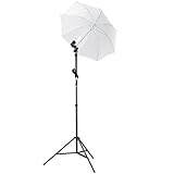 Studiohut KIT2CS Photography Studio Continuous Lighting Umbrella Kit with 30 Watts 5500K CFL Bulb