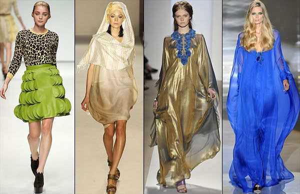 Ethnic and tribal influences on the runway