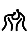 Beijing Olympic sports icon