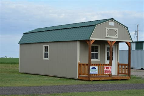 lofted barn cabin cumberland buildings sheds