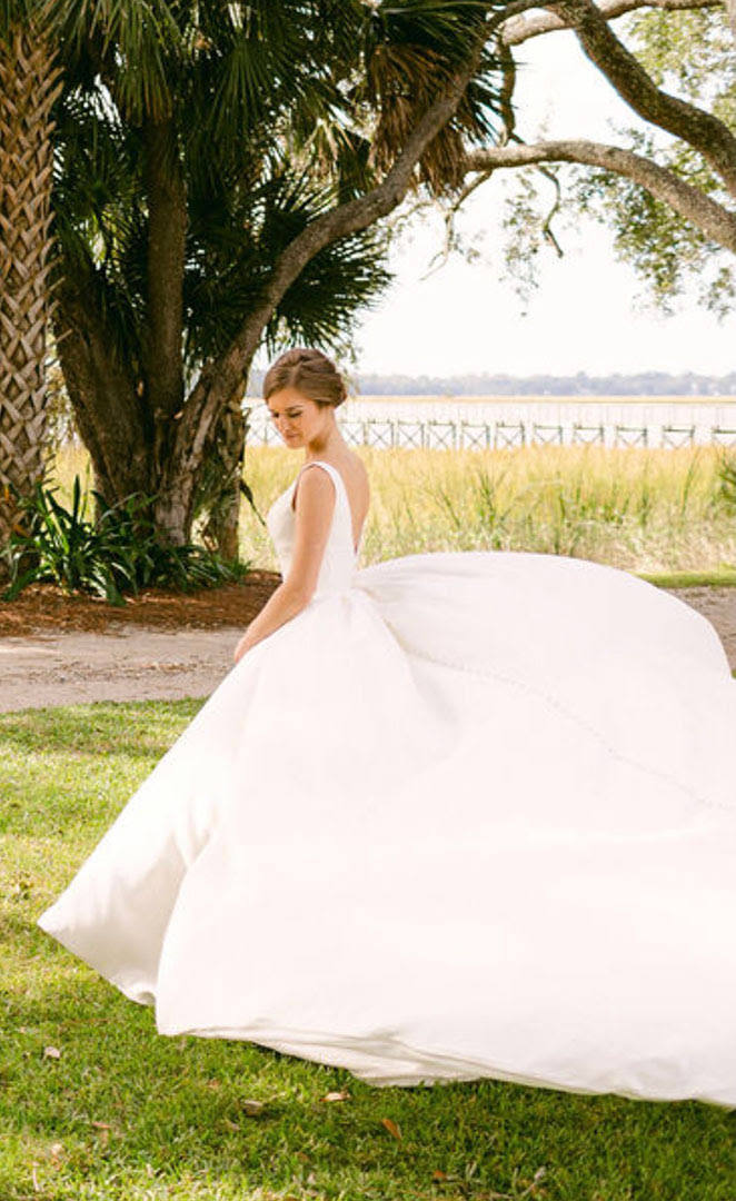 White Pure Couture Custom Designed Wedding Wedding Dresses