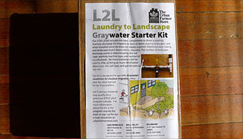 Laundry To Landscape Greywater Getting Started The Lazy Composter
