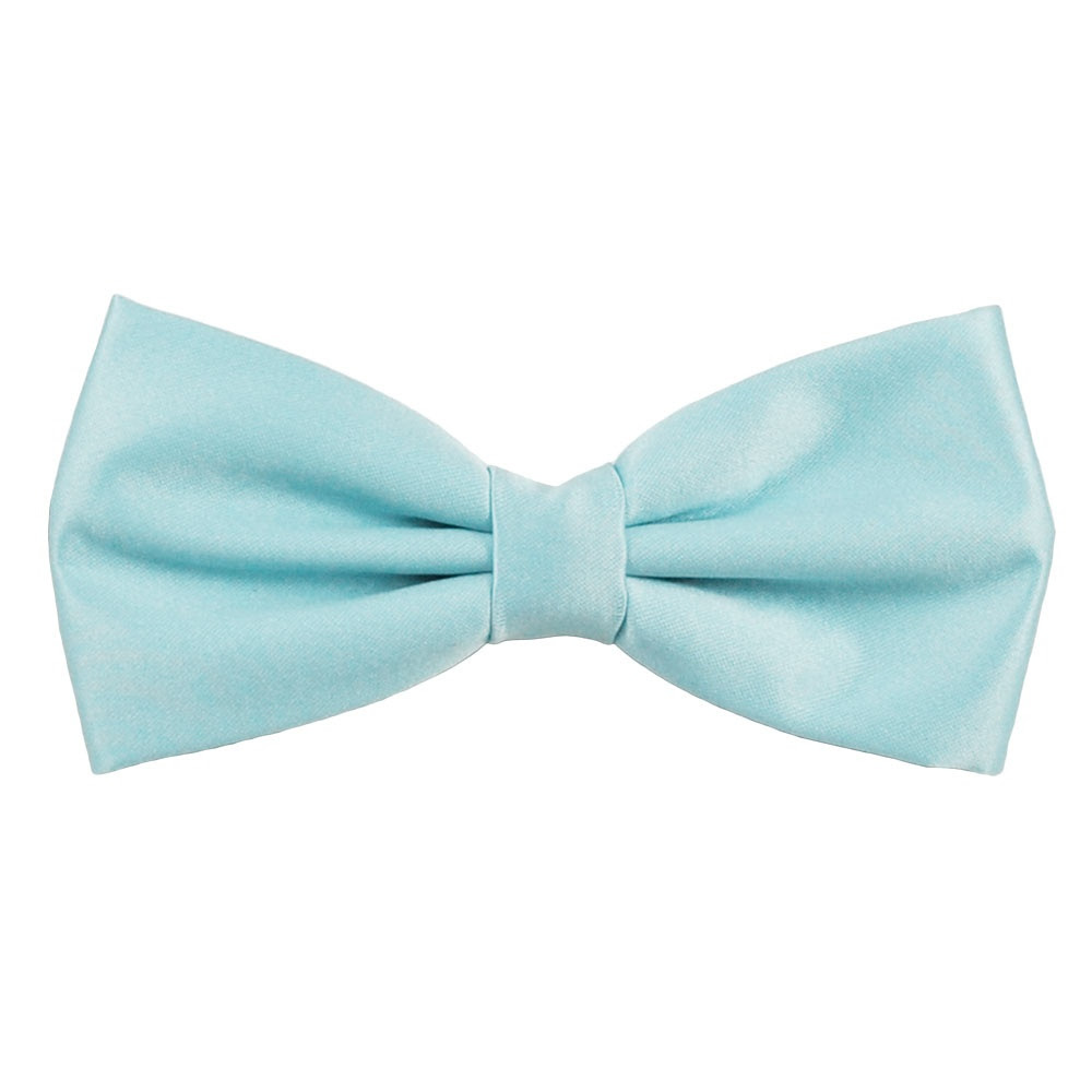 Plain Light Blue Bow Tie from Ties Planet UK