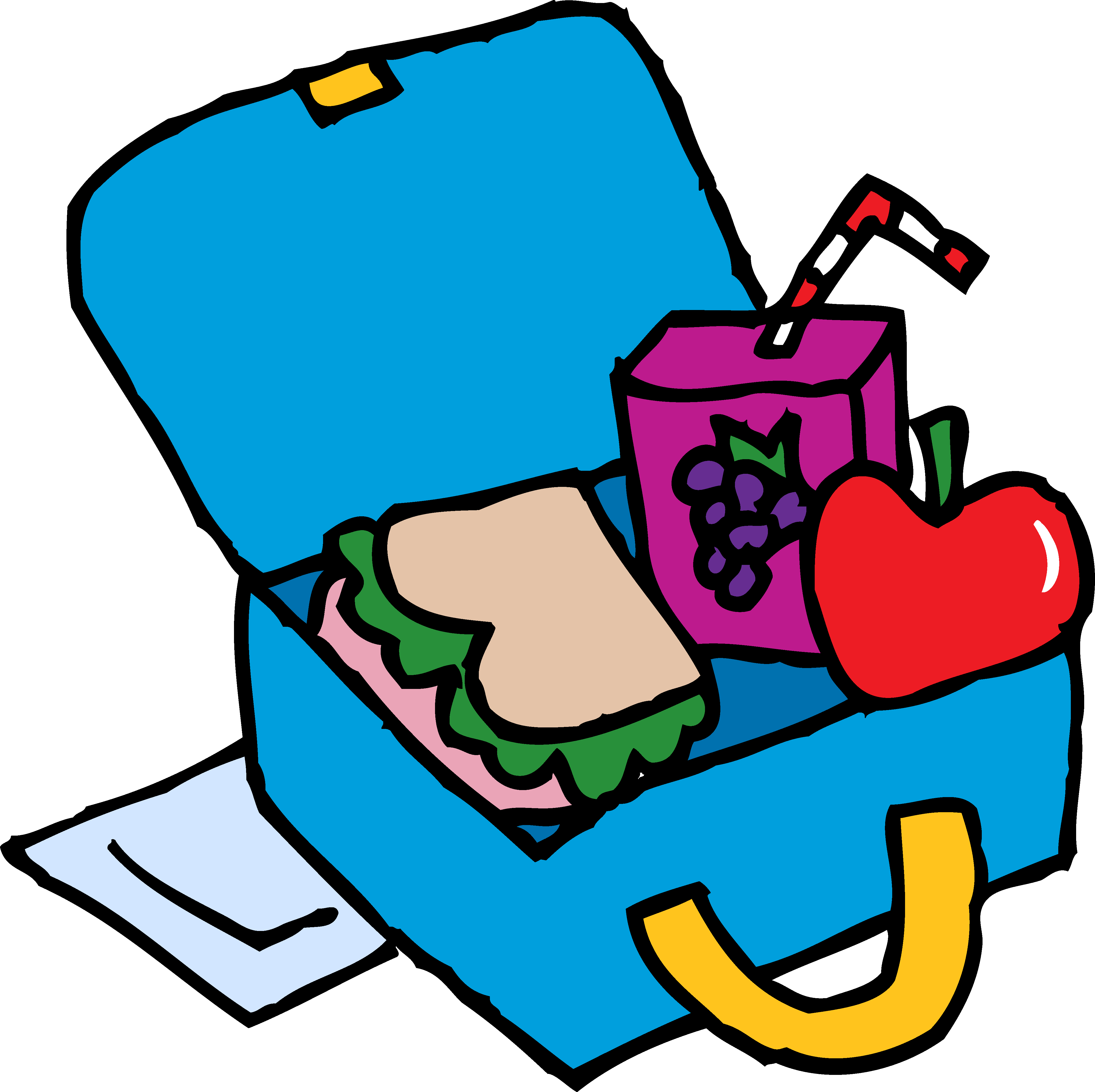 School Food Clip Art Lunch Box Clipart Clipart Panda Free Clipart Images