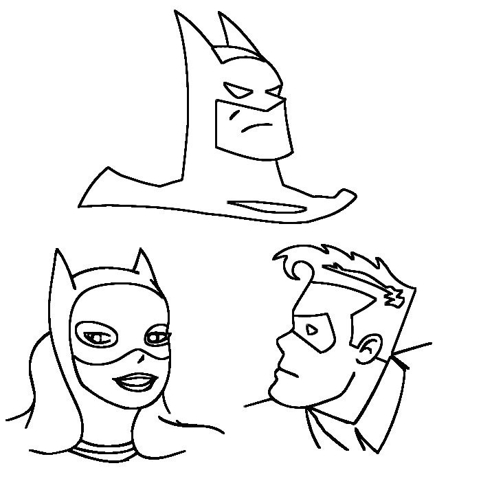 desenho de super herois facil  clip art library