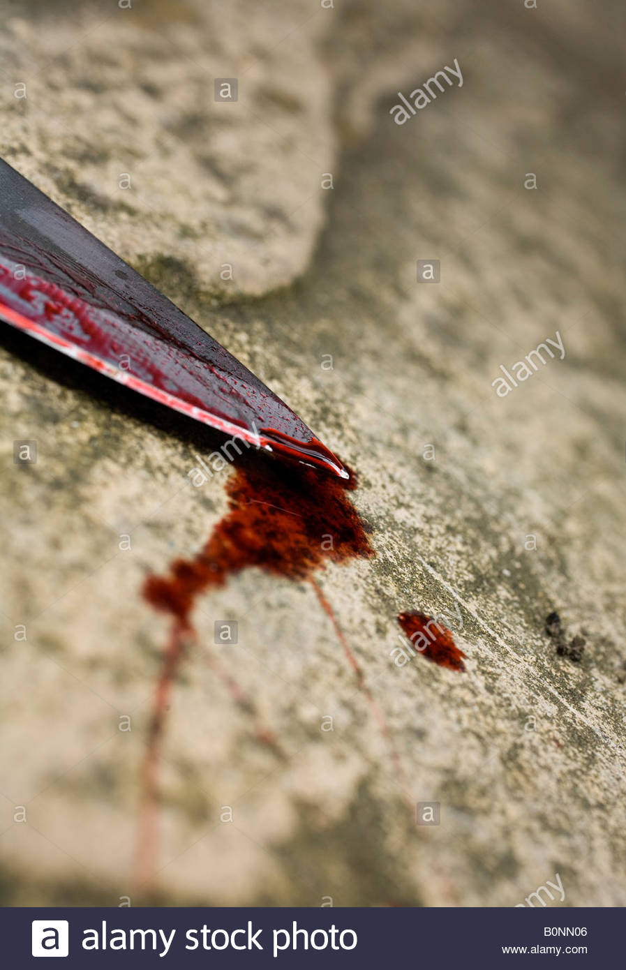 Bloody knife Stock Photo, Royalty Free Image: 17687830 - Alamy
