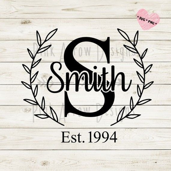 Download 204 Family Name Sign Svg Free SVG PNG EPS DXF File for Cricut, Silhouette and Other Machine