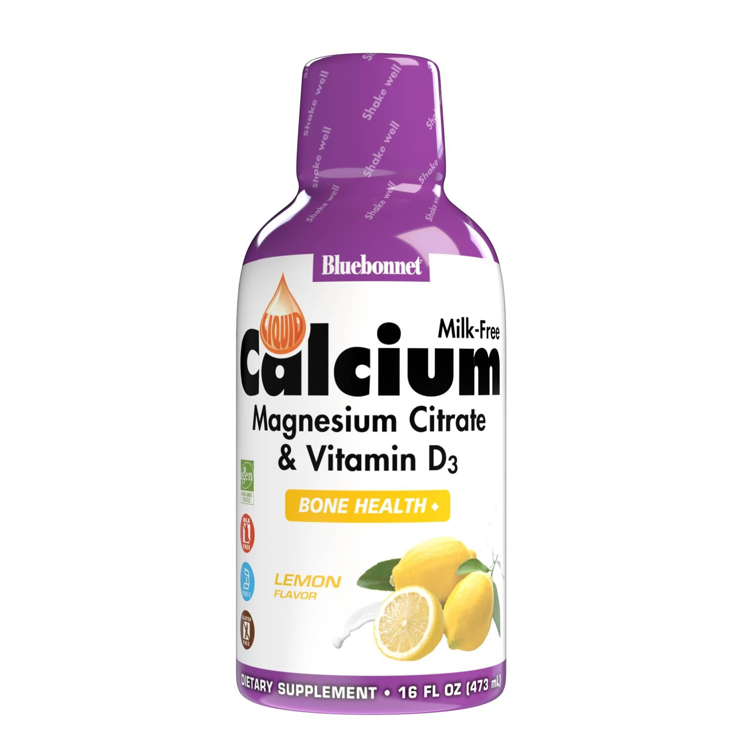 LIQUID CALCIUM MAGNESIUM CITRATE & VITAMIN D3 Lemon Flavor