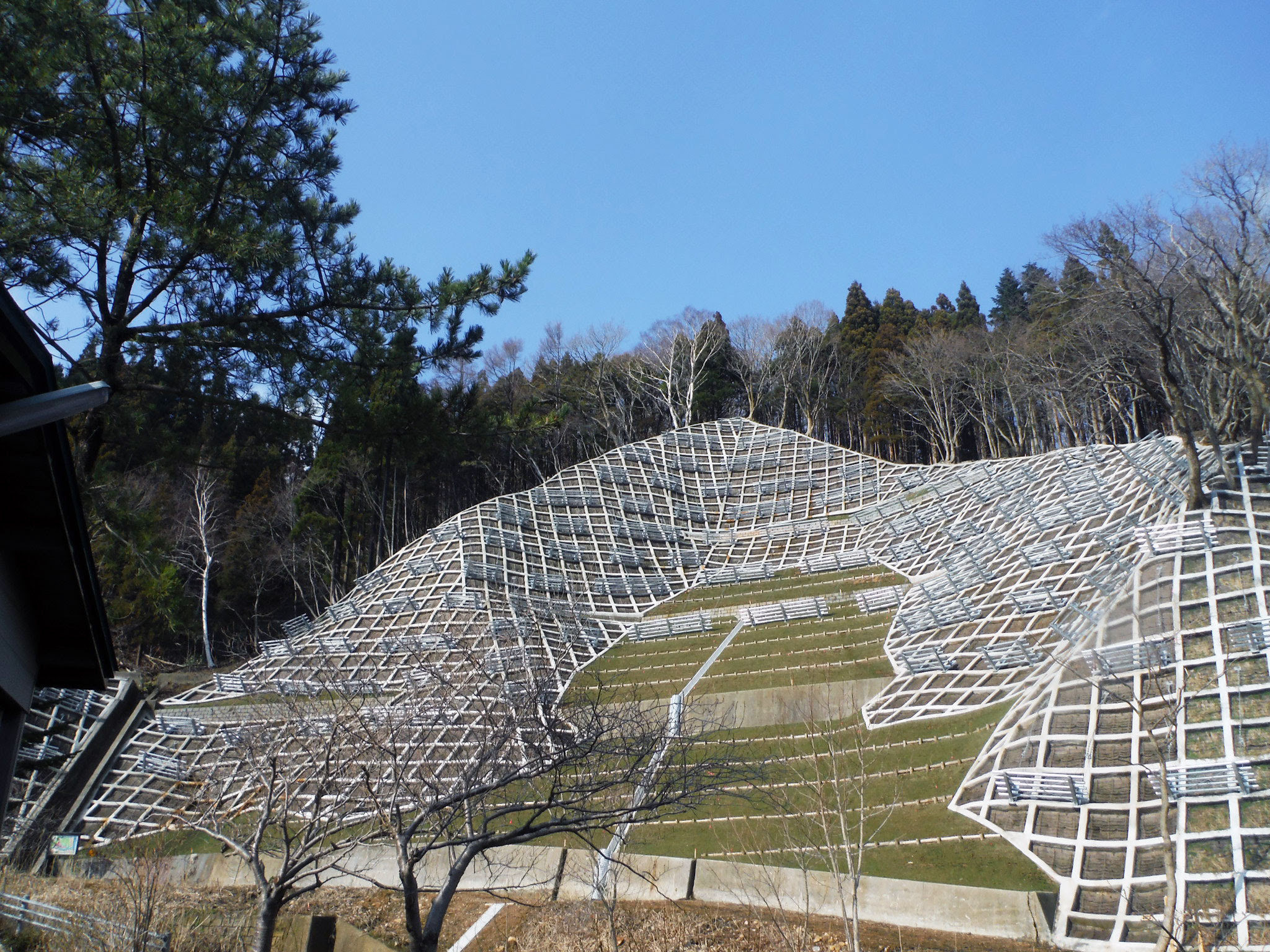フリーフレーム工法 施工事例 北海日植