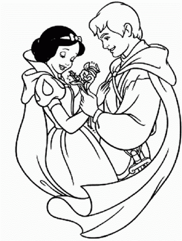 560 Coloring Pages Princess Snow White  HD