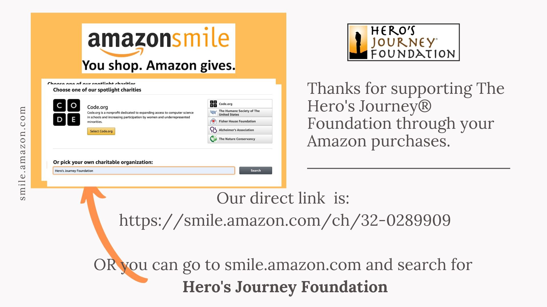 Amazon Smile Hjf Office