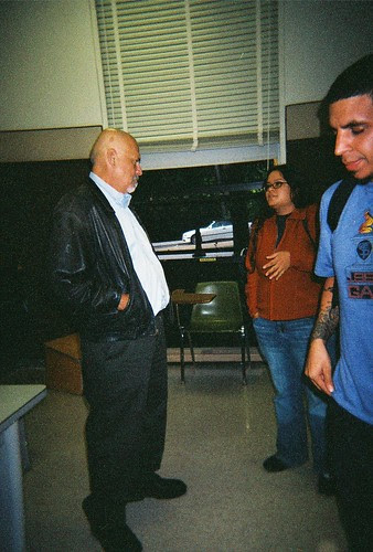 Alfred Arteaga in class, UC Berkeley