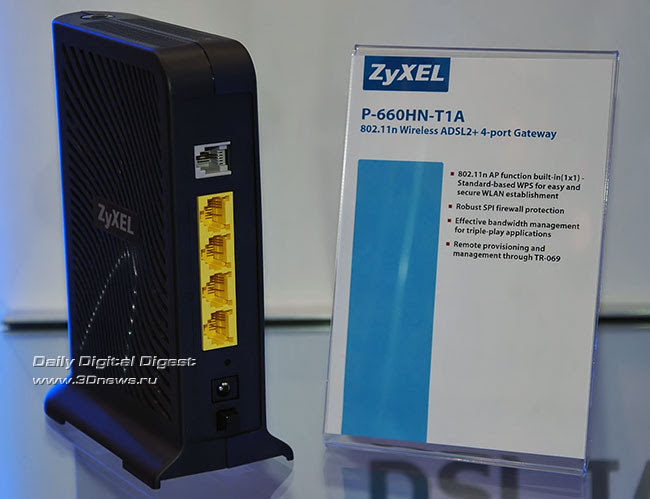 CeBIT: стенд Zyxel