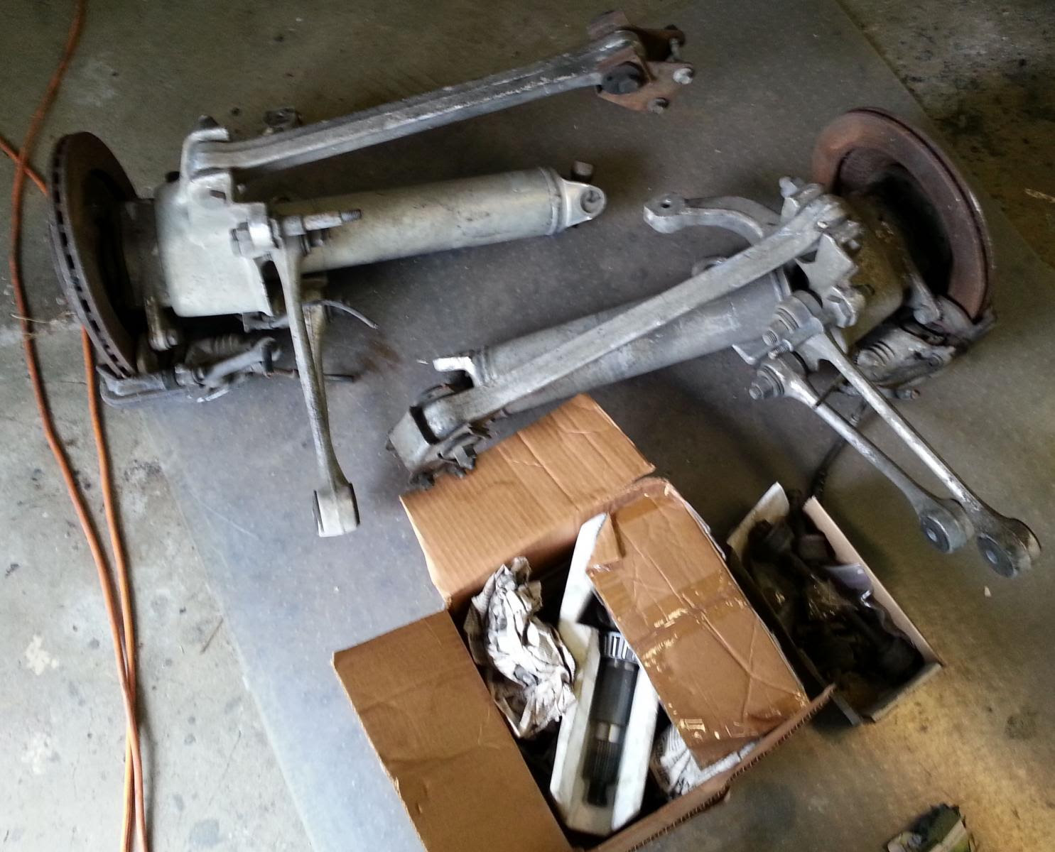 88-96 C4 Dana 44 Chevy Corvette IRS rear suspension ...